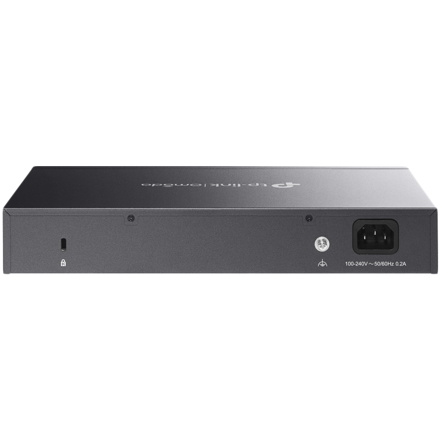 TP-Link SG3210 Omada 8-Port Gigabit L2+ Managed Switch with 2 SFP Slots, 8xGigabit RJ45 ports and 2xGigabit SFP slots, Omada app, Static Routing, VLAN, ACL, QoS, IGMP Snooping, OAM, DDM, ERPS, Zero-Touch Provisioning, Fanless, desktop/rack mounting - Image 3