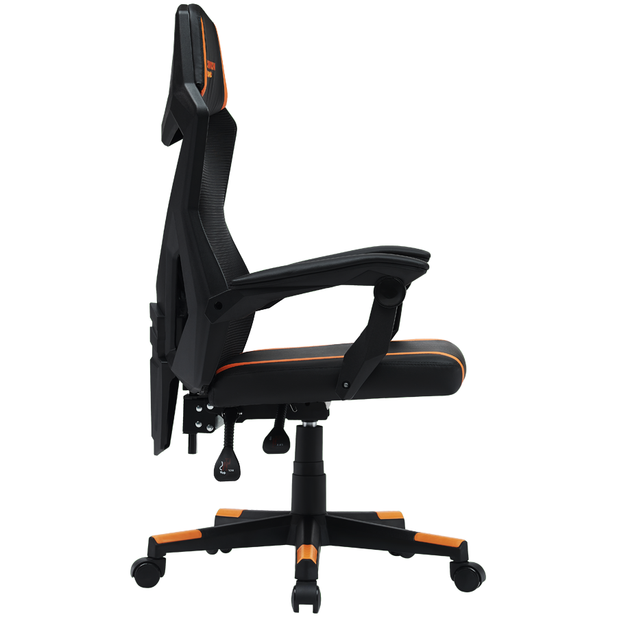 CANYON gaming chair Flow MCH01 Mesh Black Orange - Image 3