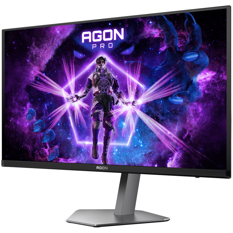 AOC Monitor LED AG276QZD2 AGON PRO 26.7" 2560x1440 QD-OLED Adaptive Sync 240Hz 0.03ms 250 cd/m2 3-sided frameless FULL ERGO 2xHDMI 2xDP USB Hub - Image 2