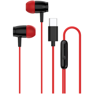 CANYON headphones SEP-5 TYPE-C Red