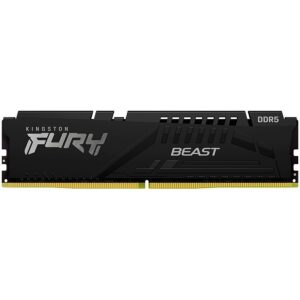 Kingston 8GB 6000MHz DDR5 Fury Beast Black, EXPO, XMP CL30