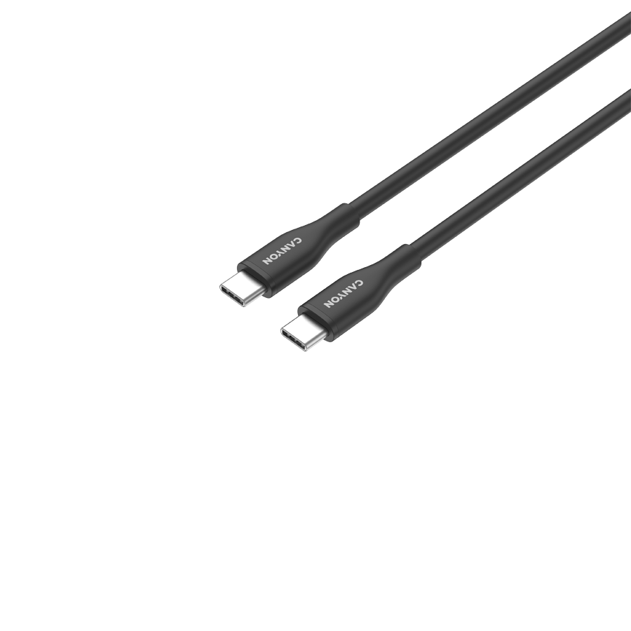 CANYON cable CC60SC10 C-C 60W 1m Silicon Black - Image 3