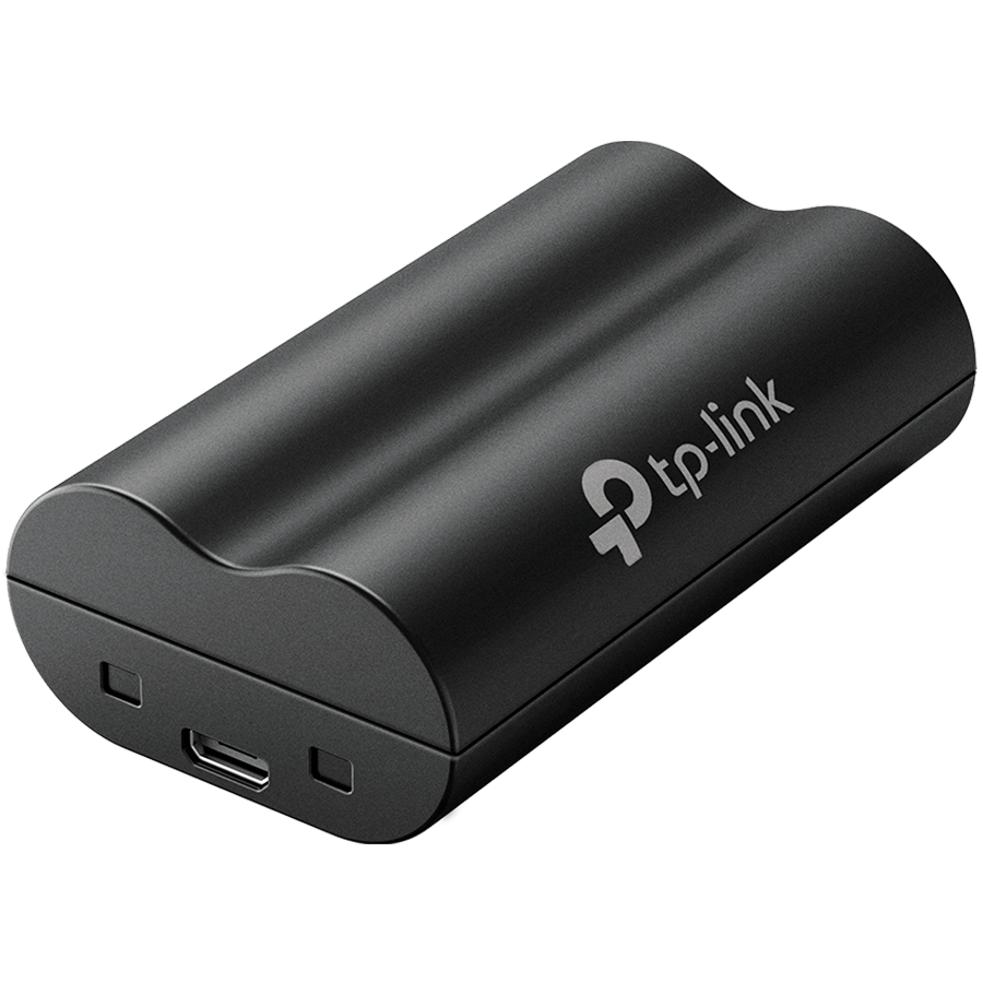 TP-Link Tapo A100 Tapo Battery Pack, 3.6V 6700mAh 24.12Wh, 1 × Micro USB Port, Rechargeable Battery, Works with Tapo Battery Camera & Doorbell, Short-circuit Protection, Over-voltage Protection, Over-current Protection, Over-charging Protection