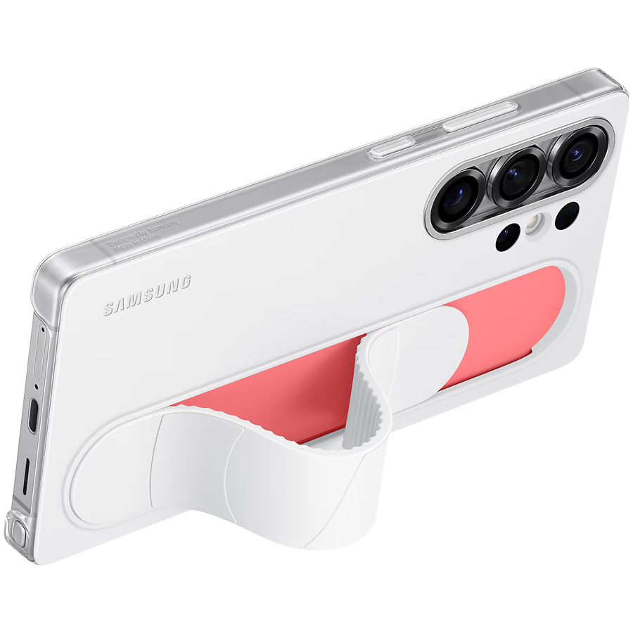 Samsung Galaxy S25 Ultra Standing Grip Case White - Image 2