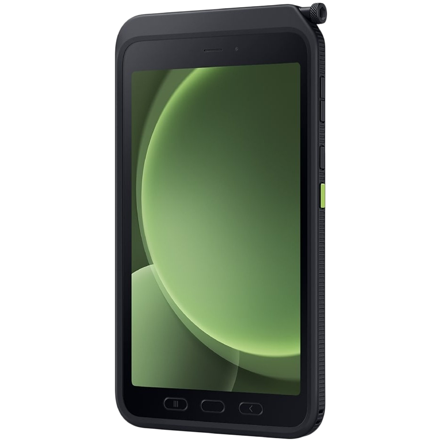 Samsung Galaxy Tab Active5 Rugged Tablet, 8.0" Wi-Fi + 5G LTE, 128GB/6GB, Enterprise Edition, Dark Green (cover and S-Pen included) - Image 3
