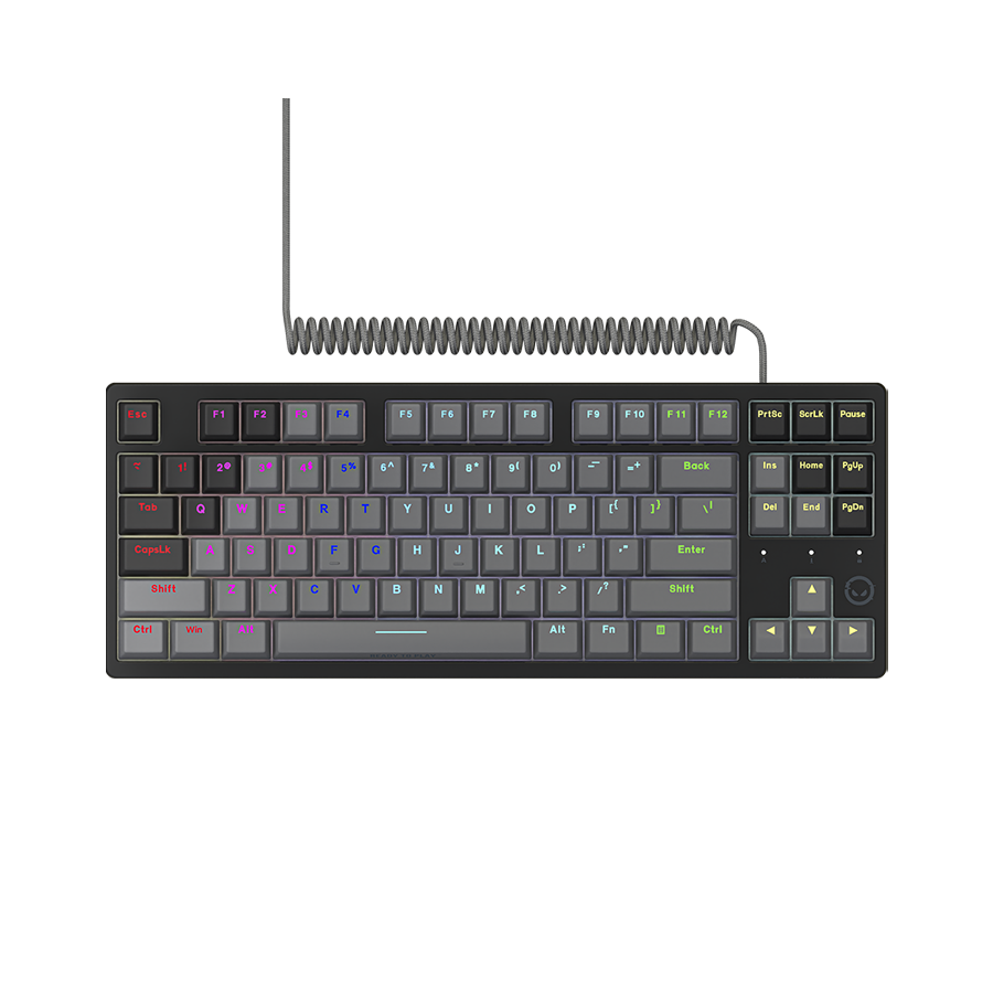 Mechanical RGB Keyboard Lorgar Azar 514TKL EN Wired Black (LRG-GK514TKL-BK-US)