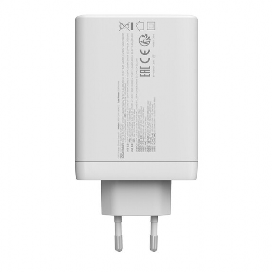CANYON charger CU140ACC GaN 150W 3xPD 1xQC EU White - Image 3