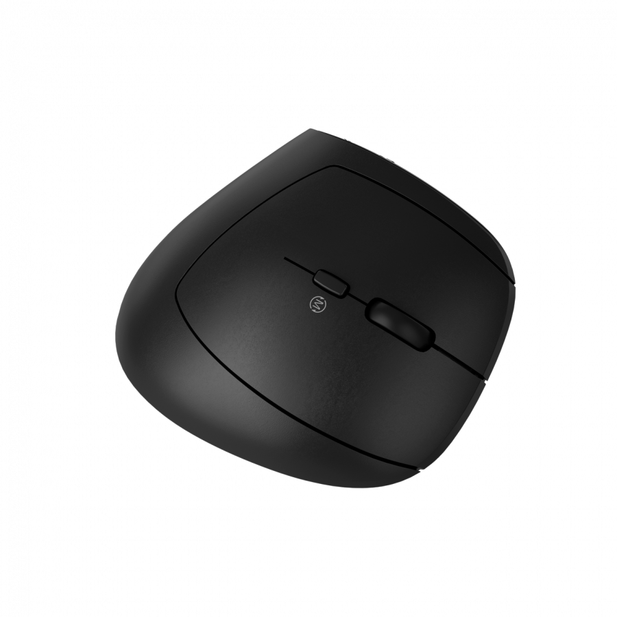 CANYON mouse MW-25 Ergonomic LED AA Dual mode Wireless Black - Image 3