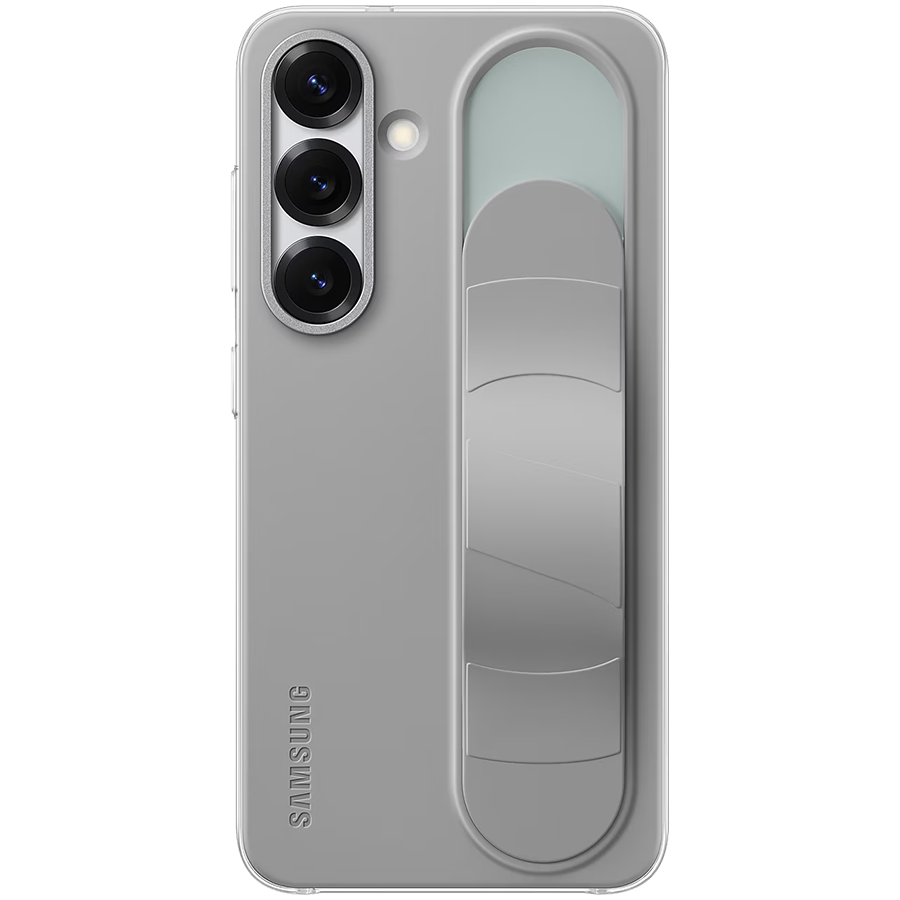 Samsung Galaxy S25+ Standing Grip Case Gray - Image 2