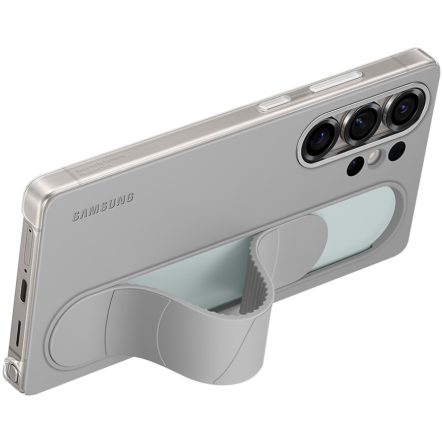 Samsung Galaxy S25 Ultra Standing Grip Case Gray - Image 3