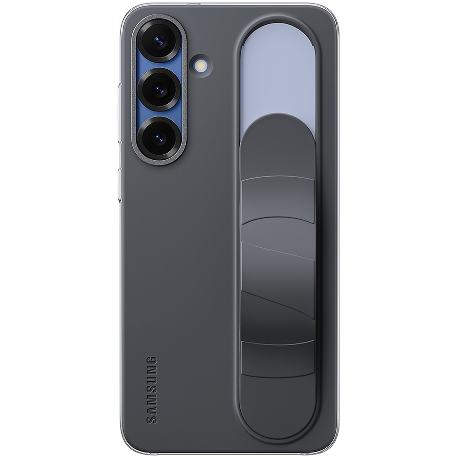 Samsung Galaxy S25+ Standing Grip Case Black - Image 2