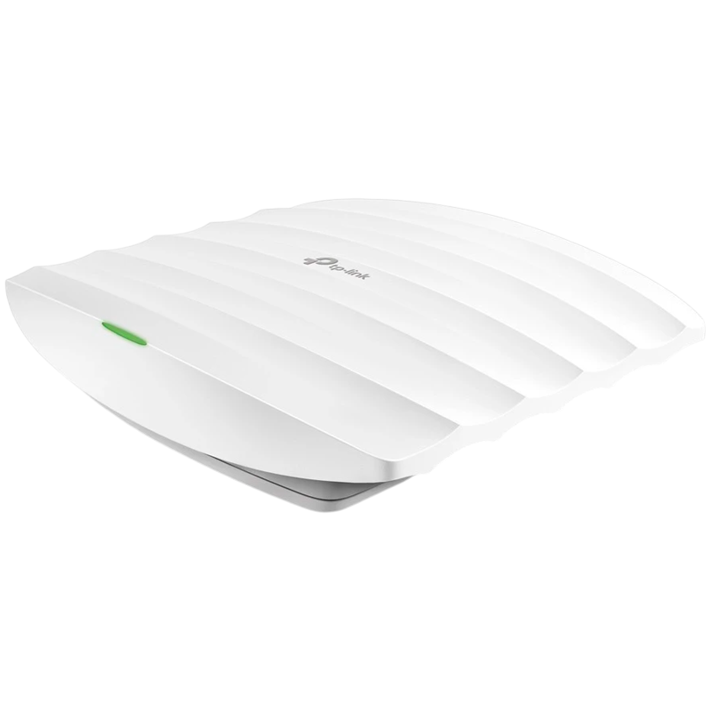 AC1350 Ceiling Mount Dual-Band Wi-Fi Access Point PORT: 1× Gigabit RJ45 PortSPEED: 450 Mbps at 2.4 GHz + 867 Mbps at 5 GHzFEATURE: 802.3af PoE and Passive PoE (Power Adapter is not included), 3× Internal Antennas, Mesh, Seamless Roaming, MU-MIMO - Image 3