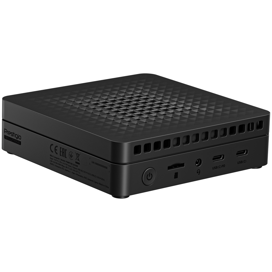 Prestigio Solutions Digital Media Player PSMPC100, Intel N100/N150, 8GB+256GB, Windows 11 Pro Trial