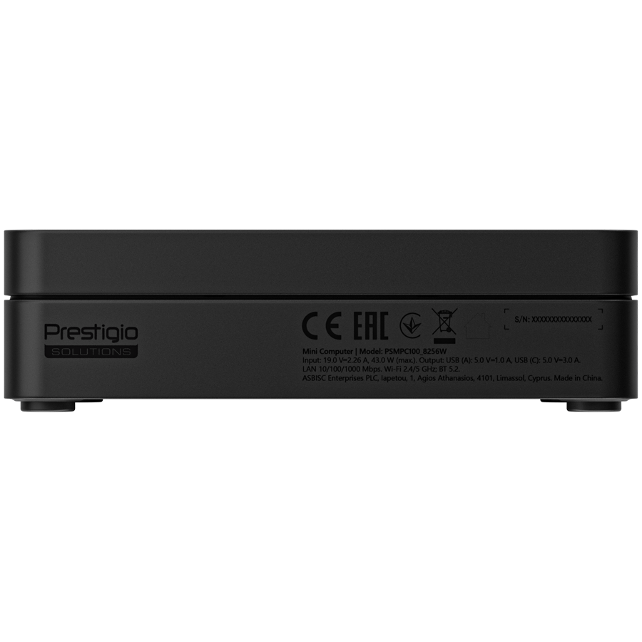 Prestigio Solutions Digital Media Player PSMPC100, Intel N100/N150, 8GB+256GB, Windows 11 Pro Trial - Image 3
