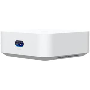 Ubiquiti UniFi Express 7 UX7 Mesh-scalable, super-compact 10G Cloud Gateway with integrated WiFi 7, 10 GbE RJ45 WAN port, 2.5 GbE RJ45 LAN port to extend network, up to 30+ UniFi devices and 300+ clients