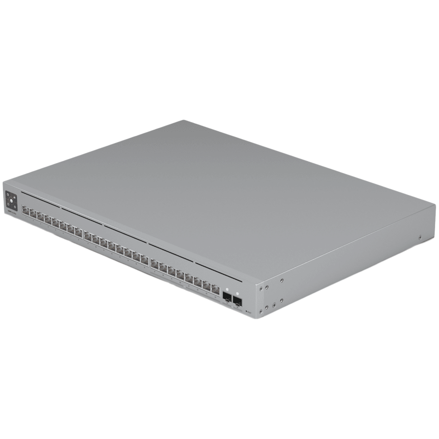 Ubiquiti 24-port, Layer 3 Etherlighting switch with 2.5 GbE, 8x 2.5 GbE RJ45 ports, 16x GbE RJ45 ports, 2x 10G SFP+ ports - Image 3