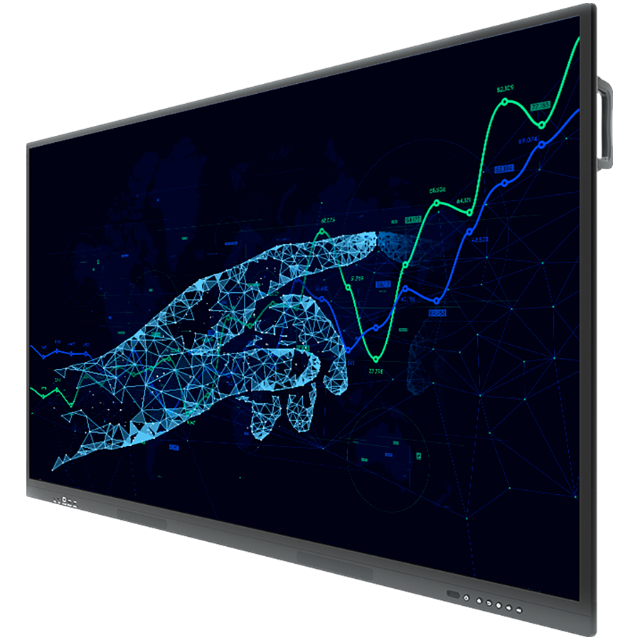 PRESTIGIO SOLUTIONS Multiboard 75'' Light Series, UHD 4K, Android, Wi-Fi, 20TP, touch pen - Image 2