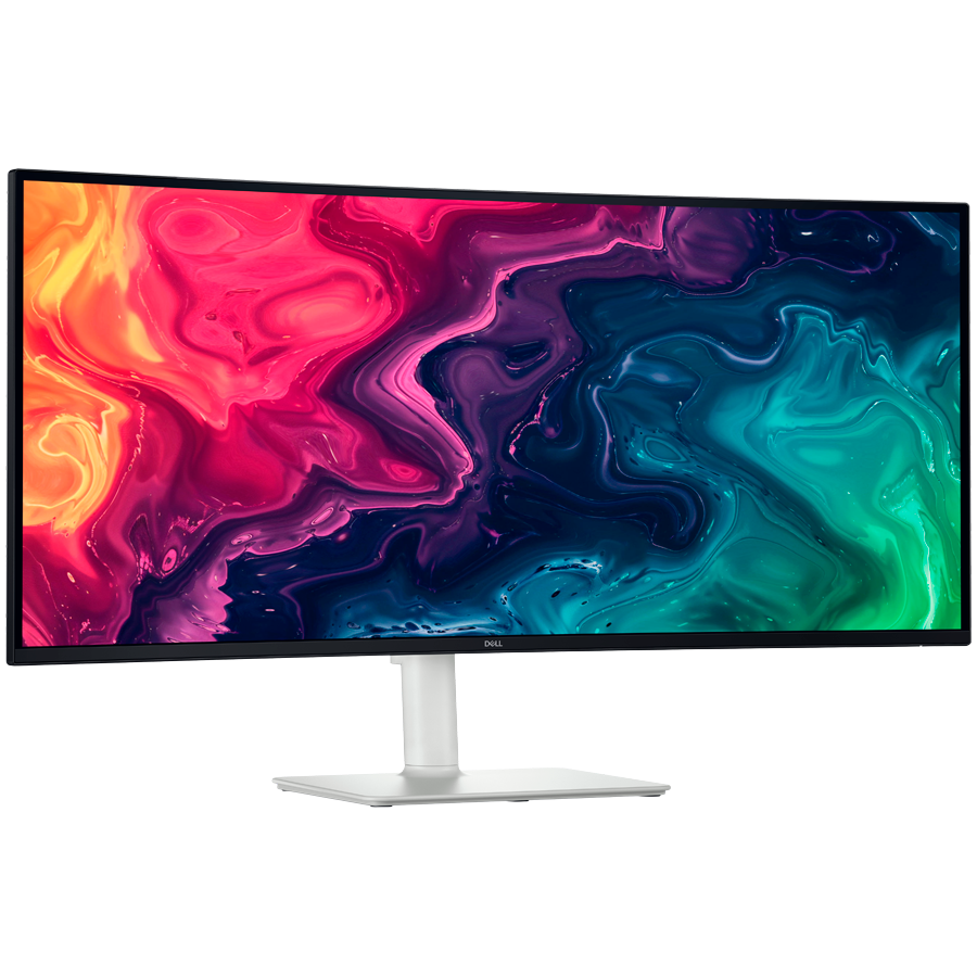 Monitor Dell 34 Plus S3425DW Curved, 3440x1440, WQHD, 120Hz, VA Antiglare, 21:9, 3000:1, 300 cd/m2, 5ms/3ms/1ms, AMD FreeSync Premium, 178/178, 2xHDMI, 2xUSB-C, 2xUSB-A, 2x 5W Speakers, Tilt, Slant, Height Adjust, 3Y - Image 2