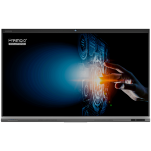 PRESTIGIO SOLUTIONS Multiboard 86" Light+ Series UHD 4K, Android 11, Wi-Fi, 40TP, NFC, Camera, touch pen