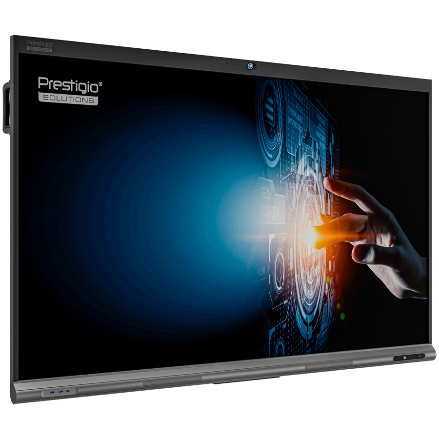 PRESTIGIO SOLUTIONS Multiboard 86" Light+ Series UHD 4K, Android 11, Wi-Fi, 40TP, NFC, Camera, touch pen - Image 2