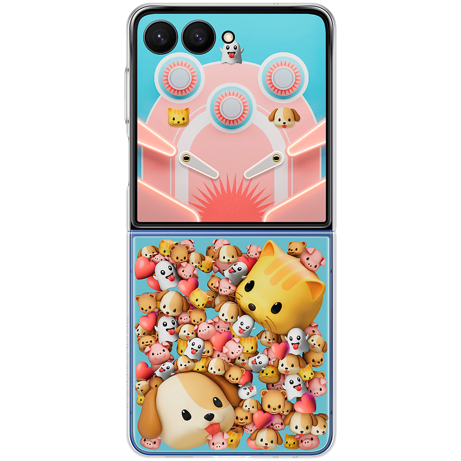 Samsung Galaxy Z Flip7 Flipsuit Case Transparent - Image 3