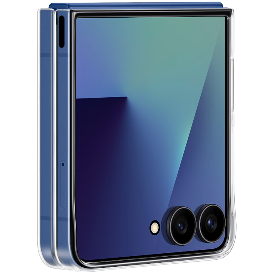 Samsung Galaxy Z Flip7 Clear Case Transparent - Image 3