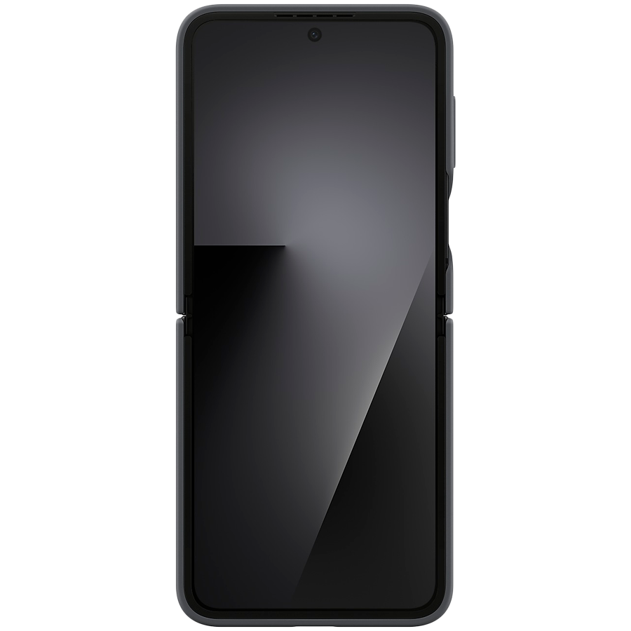 SAMSUNG Galaxy Z Flip6 / Flip7 FE Silicone Case Black - Image 2