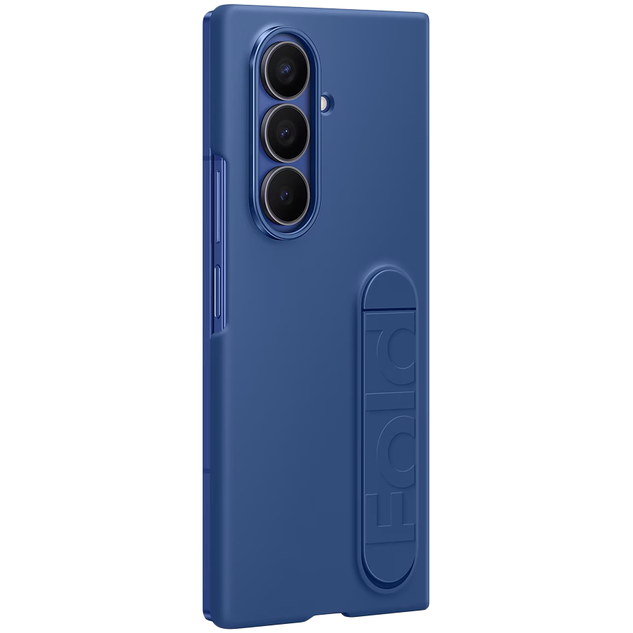 Samsung Galaxy Z Fold7 Silicone Case Blue - Image 3