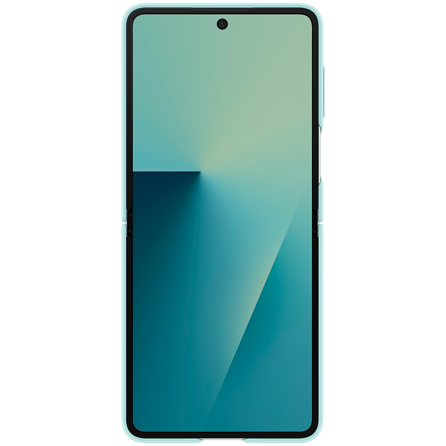 Samsung Galaxy Z Flip7 Ring Case (Silicone) Mint - Image 2