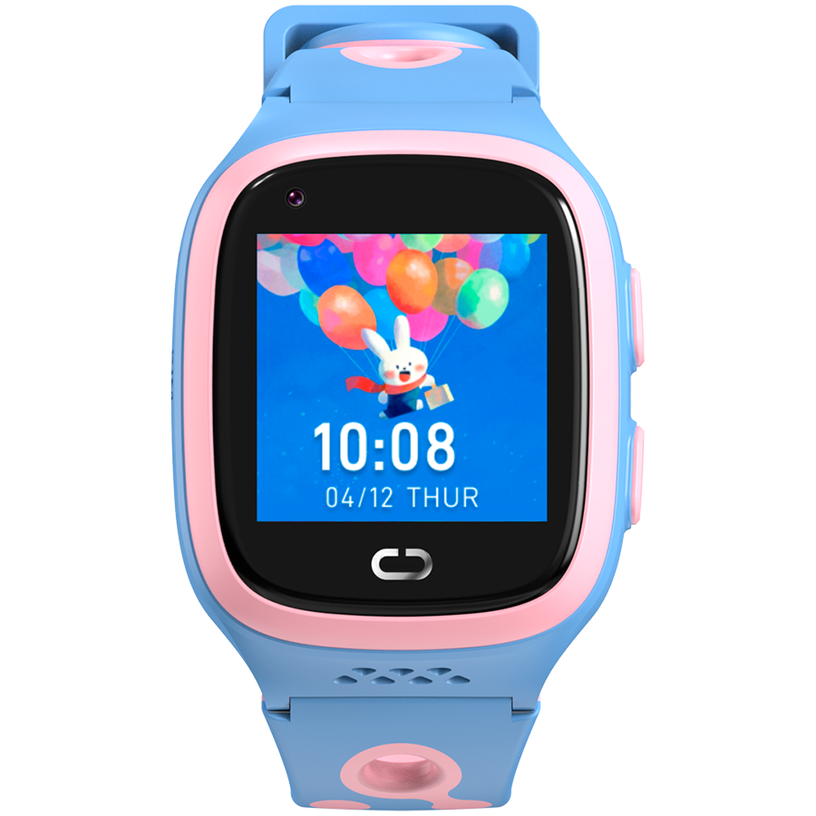 Canyon Kids Watch ZEFIR KW-49 E-SIM 4G GPS WiFi Video Music Games, Pink&Blue