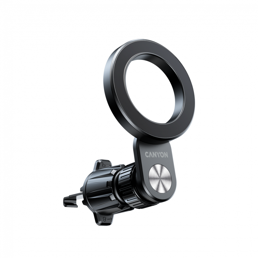 CANYON Magnetic car holder OnGrip 12 suction + air vent Black - Image 3