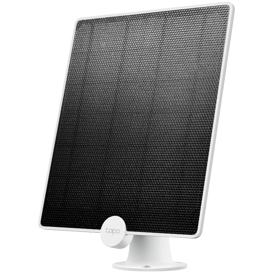 TP-Link Tapo A200 Tapo Solar Panel, 5.2V 4.5W, Non-Stop Power, Works with Tapo battery-powered cameras (Tapo C425, Tapo C420, and Tapo C400), 4m Charging Cable, 360° Adjustable Bracket, Weatherproof (IP65)