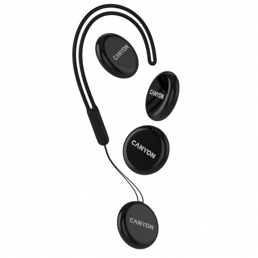 CANYON smart tag ONTAG 1 iOS 4 pcs KIT Black