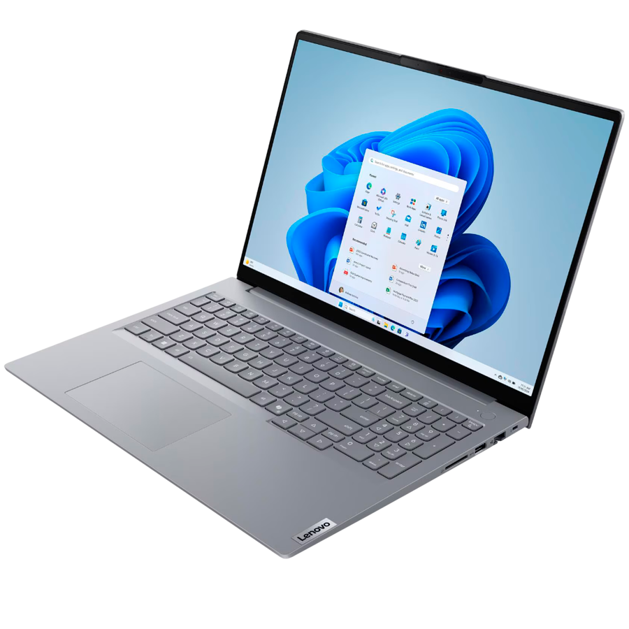 ThinkBook 16 G8 IAL, 16'' WUXGA (1920x1200) IPS 300 nits AG, Ultra 5 225U, 12C, 16GB DDR5, 512GB SSD M.2, Intel Intg, 1080p IR Cam + Mic, WLAN + BT, 2xUSB 3.2, 1xUSB 3.2 Type C, 1xUSB THB 4, HDMI, SD reader, RJ-45, FPR, Backlit Kb, 45WH, Win 11 Pro, 3Yr - Image 3