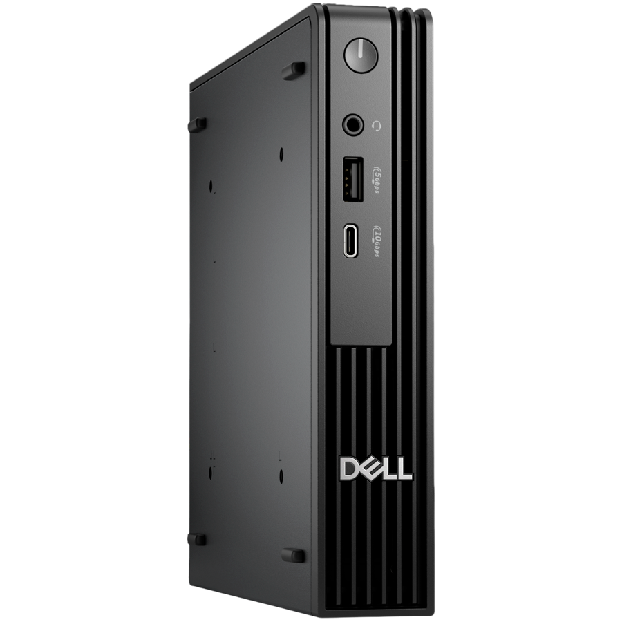 Dell Pro Micro QCM1250, Intel Core i3 14100T, 1x 8GB DDR5, 512GB GB PCIe M.2, Wi-Fi 6E + BT 5.3, Front: 1x USB C 3.2, 1x USB 3.2, Back: 2x USB 3.2, 2x USB 2.0, HDMI, DP, RJ45, USB KB/Mouse, W11Pro, 3Yr