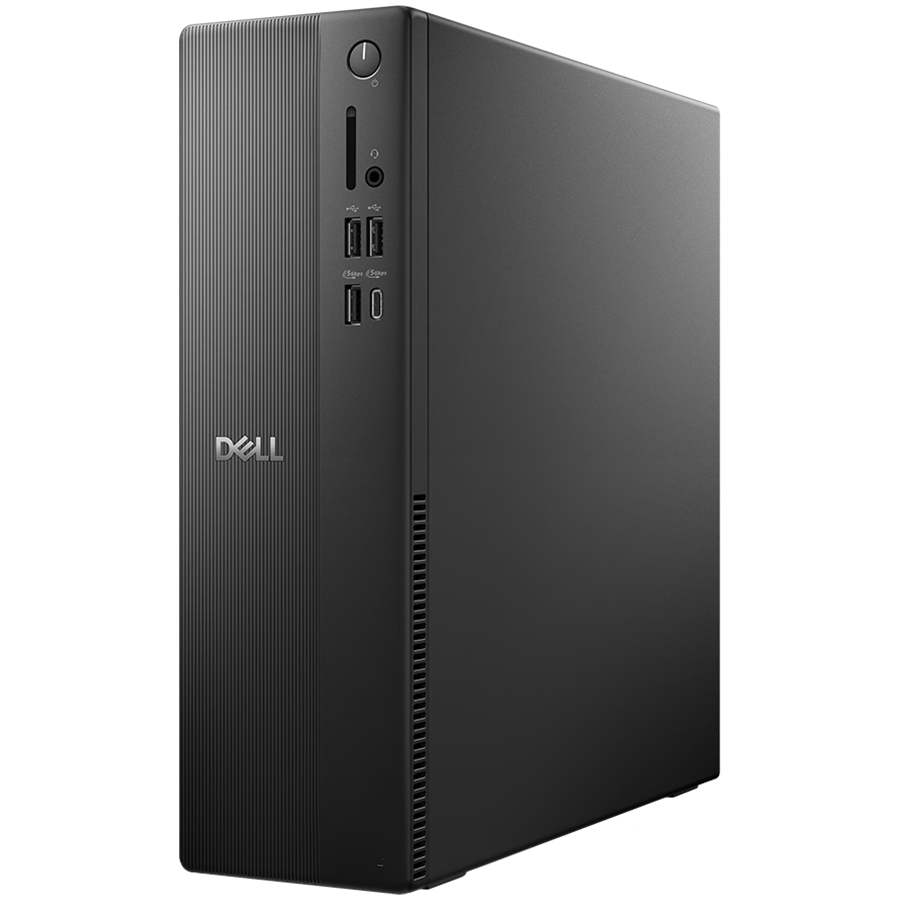 Dell Slim ECS1250, i5 14400, 1x 8GB RAM DDR5, 512GB SSD PCIe M.2, WiFi 6+BT 5.3, Front: 1x USB C 3.2, 1x USB 3.2, 2x USB 2.0, SD Card, Back: 2x USB 3.2, 2x USB 2.0, HDMI, RJ45, No KB/Mouse, 180W, W11Home, 3Yr