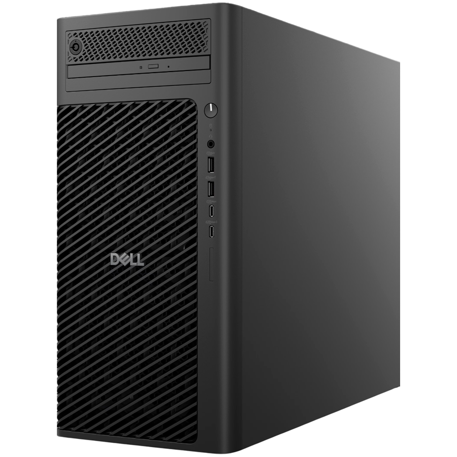 Dell Pro Max Tower, Intel Core Ultra 9 285, 32GB (2x16GB) DDR5, M.2 1TB PCIe, Intel Int GPU, Front2x USB 3.2, 2x USB C 3.2, SD reader, Back 2x USB 2.0, 2x USB 3.2, 1x USB C 3.2, RJ45, 2x DP, USB KB/Mouse, 1500W, W11Pro, 3Yr - Image 3