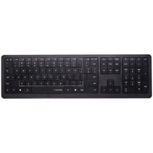 CLEVETURA CLVX 1 Touch-On-Keys AI Bežična Tipkovnica, ANSI US Windows raspored, Aluminijsko kućište, Interaktivni RGB, podrška za Windows/Linux/MacOS