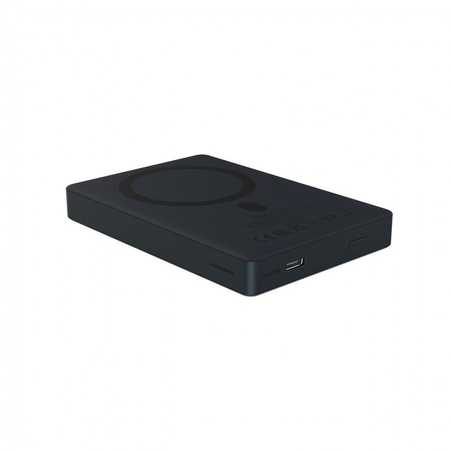 CANYON magnetic power bank OnPower 511 PD20W 10000mAh Aluminium Interstellar Crni - Image 2