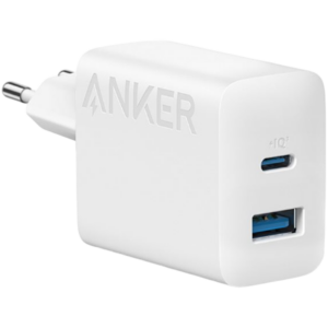 Anker 20W Wall Charger (2 Ports) White