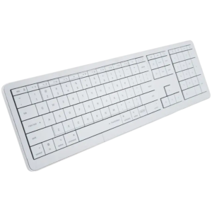 CLEVETURA CLVX 1 Touch-On-Keys AI Bežična Tipkovnica, ANSI US Mac raspored, Aluminijsko kućište, Interaktivni RGB, podrška za Mac/iPad/AppleTV/PC