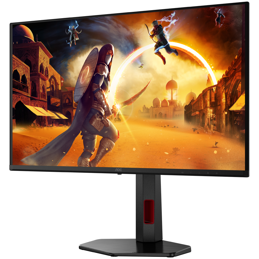 AOC Monitor Gaming OLED Q27G4ZDR 27" (26.5 viewable), QHD (2560x1440), QD-OLED, 240Hz, 0.03ms, 400 cd/m2, Adaptive Sync, G-Sync Compatible, HDR10, USB hub, 2x HDMI 2.1, 1x DP 1.4, Full Ergo - Image 3
