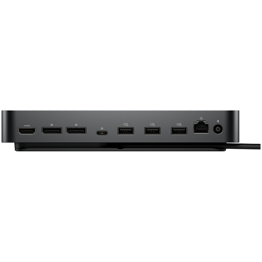 Dell Pro Dock WD25 - 2xDP, 1xHDMI, 1x RJ45 2.5GbE, 2x USB-C 3.2 Gen 2, 4x USB-A 3.2 Gen 2, 130W, 3Yr - Image 3