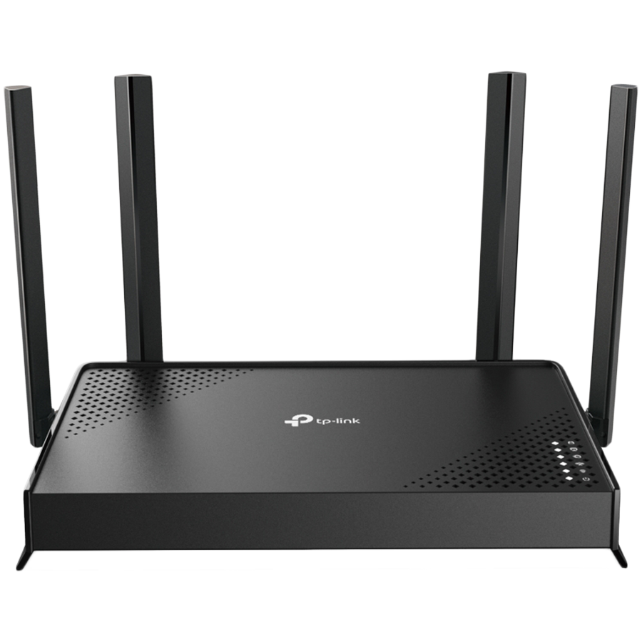 TP-Link Archer BE220 BE3600 Dual-Band Wi-Fi 7 Router, 688 Mbps at 2.4 GHz + 2882 Mbps at 5 GHz, 4x external Ant., 2.0 GHz Quad-Core CPU, 1x 1G WAN port + 4x1 G LAN ports, MLO, 4096-QAM, OFDMA, HE160 on 5GHz, Tether App, WPA3, Access Point Mode, IPv6