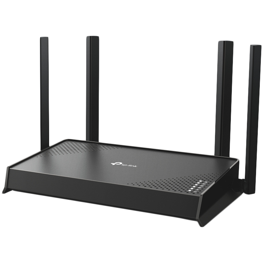 TP-Link Archer BE220 BE3600 Dual-Band Wi-Fi 7 Router, 688 Mbps at 2.4 GHz + 2882 Mbps at 5 GHz, 4x external Ant., 2.0 GHz Quad-Core CPU, 1x 1G WAN port + 4x1 G LAN ports, MLO, 4096-QAM, OFDMA, HE160 on 5GHz, Tether App, WPA3, Access Point Mode, IPv6 - Image 2