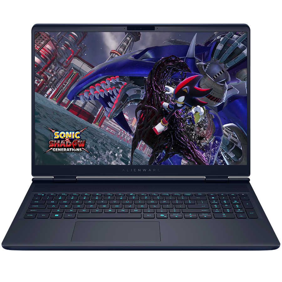 Alienware 16X Aurora AC16250, 16" WQXGA (2560 x 1600) 240Hz, 300 nits, Ultra 7 255X, 32GB, 2x16GB, DDR5 5600 MT/s, 1TB M.2 PCIe, GeForce RTX 5060 8GB GDDR7, Wi-Fi 7, FHD Cam, 2x USB 3.2, 2x USB C (THB4/3.2), HDMI, RJ45, RGB US KB, 96 Whr, W11Pro, 3Yr