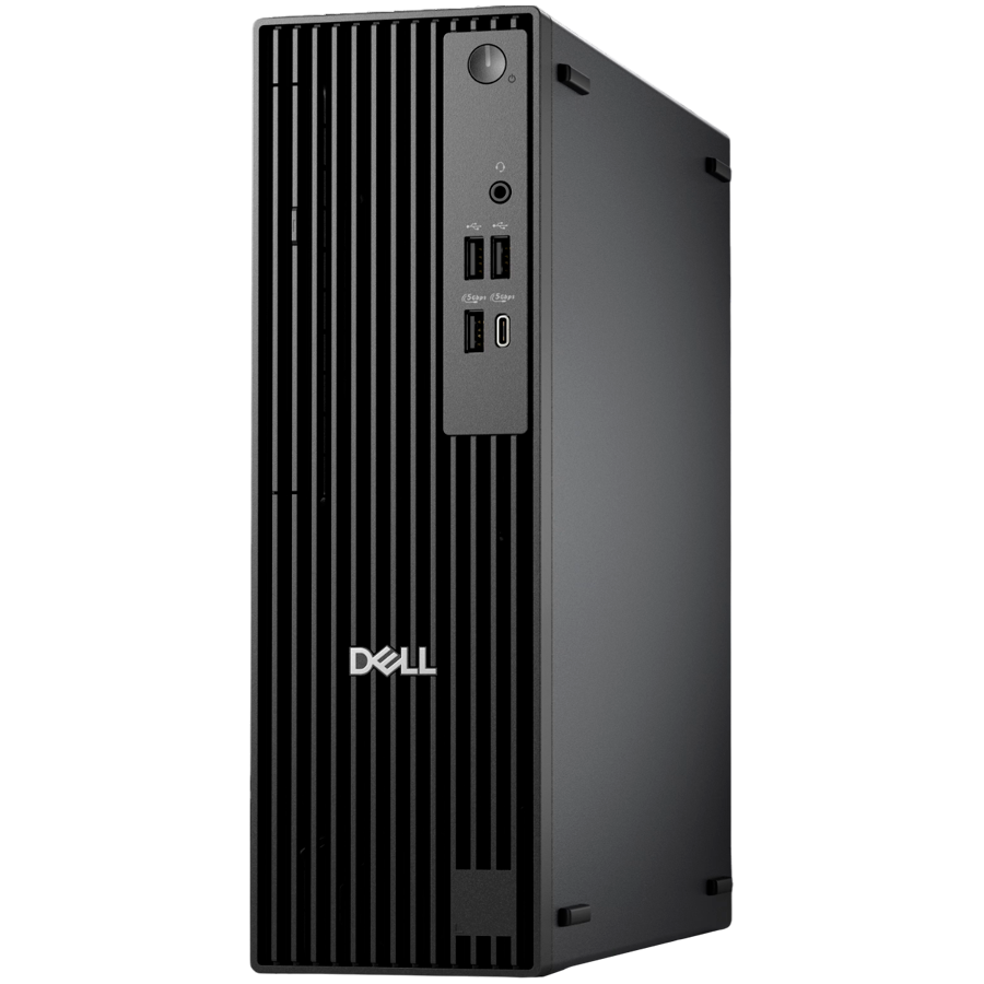 Dell Pro Slim QCS1250, Intel Ultra 5 235, 16GB RAM DDR5, 512GB SSD PCIe M.2, Front: 1x USB C 3.2, 1x USB 3.2, 2x USB 2.0, Back: 2x USB 3.2, 2x USB 2.0, HDMI, DP, RJ45, KB/Mouse, SPK, CIS, 180W, W11Pro, 3Yr - Image 3