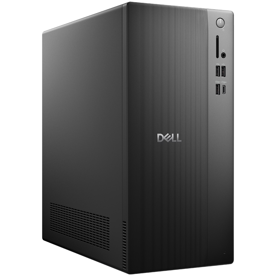 Dell Pro Tower Essential QVT1260, i3 14100, 1x 8GB RAM DDR5, 512GB SSD PCIe M.2, WiFi 6+BT 5.3, Front: 1x USB C 3.2, 1x USB 3.2, 2x USB 2.0, Back: 2x USB 3.2, 2x USB 2.0, HDMI, DP, RJ45, No KB/Mouse, 180W, Ubuntu, 3Yr