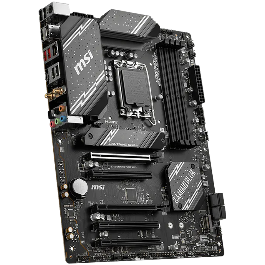 MSI MB B760 LGA 1700 4x DDR5 1x HDMI 1x DisplayPort 2x M.2 4xSATA ATX - Image 2