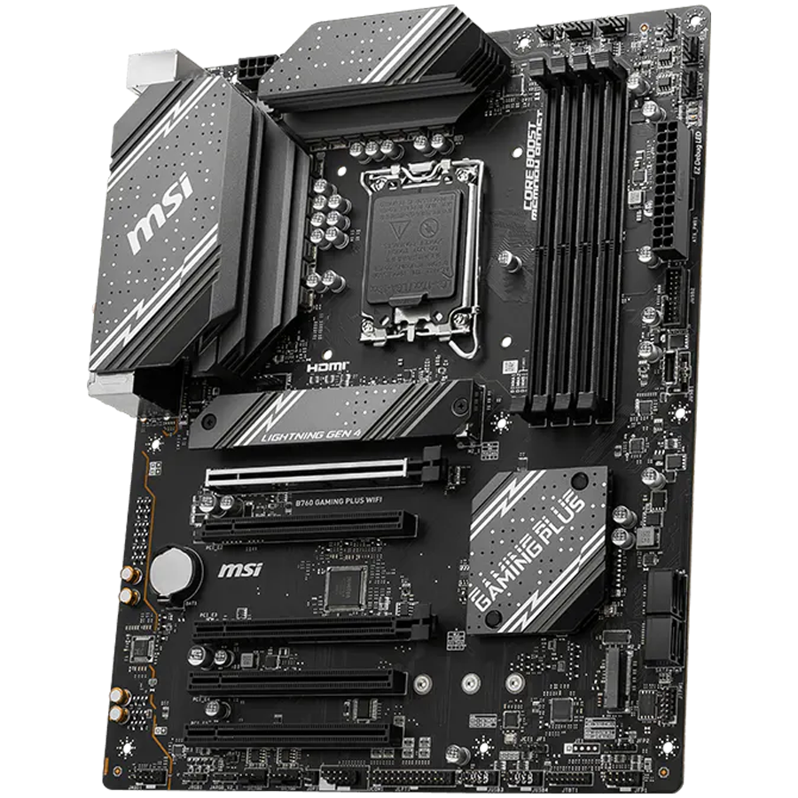 MSI MB B760 LGA 1700 4x DDR5 1x HDMI 1x DisplayPort 2x M.2 4xSATA ATX - Image 3